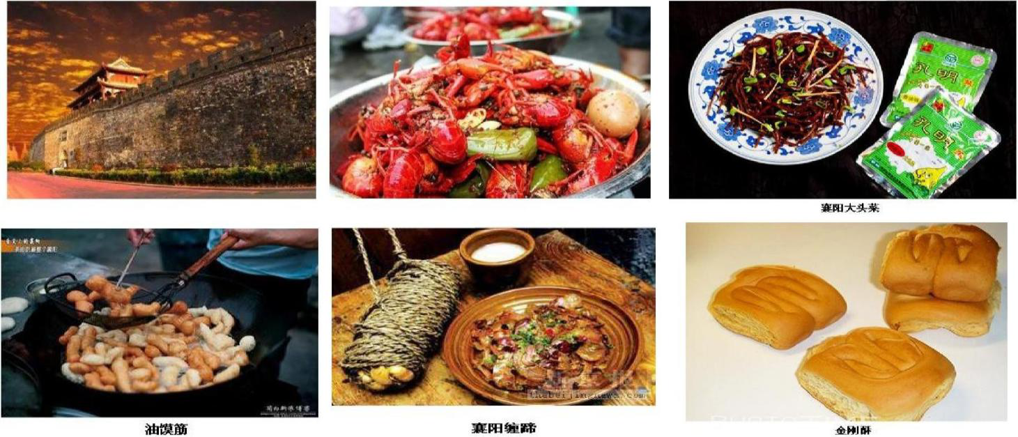 湖北古隆中、唐城、香水河、襄陽古城